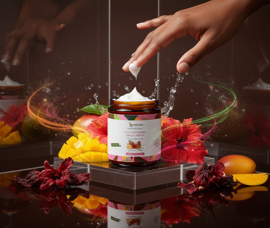 Masque Après Shampoing Mangue Hibiscus