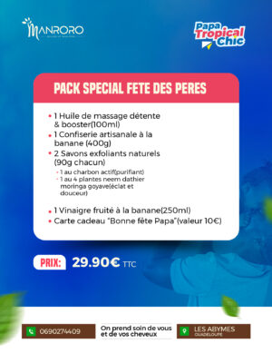 Pack Fête des Pères – "Papa Tropical Chic"