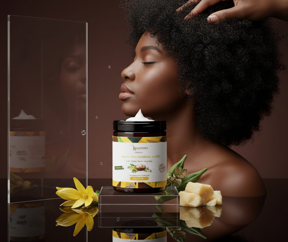 Masque après shampoing Karité Gombo Brahmi