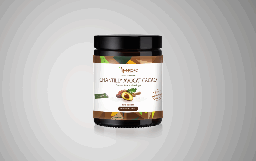 Chantilly Avocat Cacao Moringa 500 ml