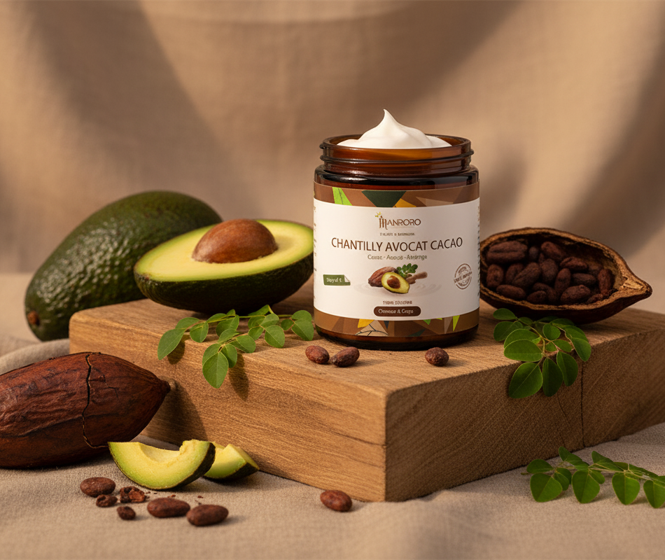 Chantilly Avocat Cacao Moringa 250 ml