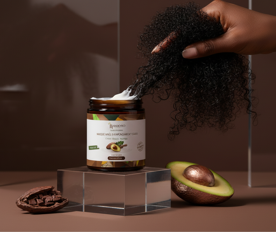 Masque après shampoing Avocat cacao Moringa